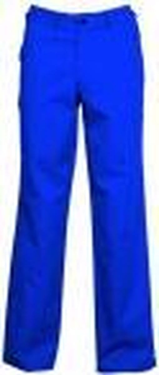 Werkbroek polyester/katoen korenblauw maat 53