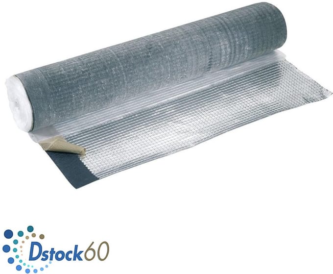 Aluminium Bitumen Afdekrol voor Dakreparatie en Waterdichting - 1 Meter Breed
