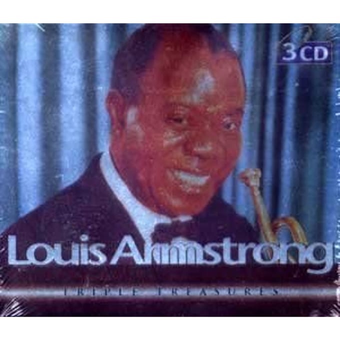 CD LOUIS ARMSTRONG - Triple Treasures Box30054 Digimode Entert 2002 VK & Europa Jazz Gebruikt