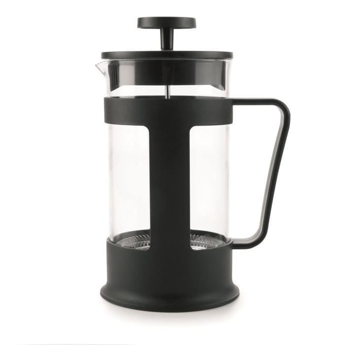 Cafetière à Piston - IBILI - 600 ml - Verre Borosilicate - Plastique - Noir transparent