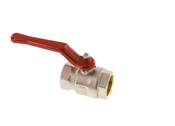 G 1 inch Compacte 2-Weg Messing Kogelkraan - BL2BN-M-SD-100