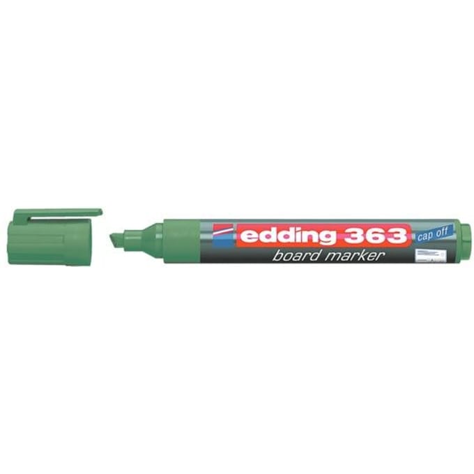 Whiteboardmarker edding 363 schuin 1-5mm groen