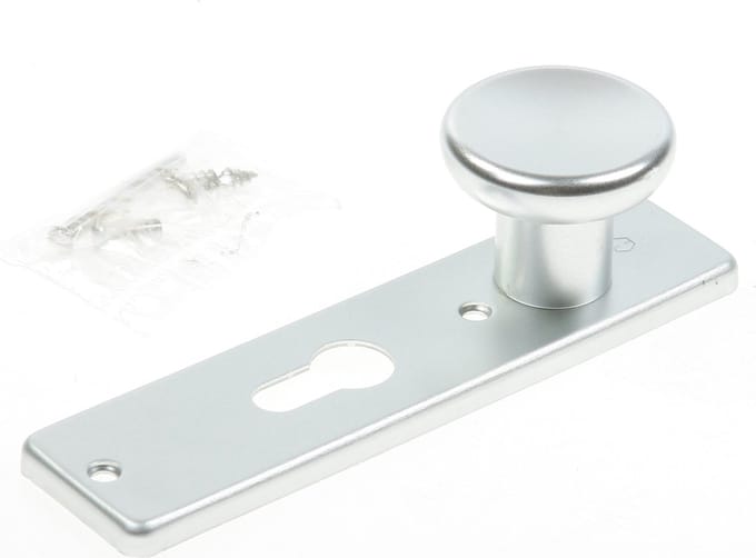 Hoppe Knop op schild F1 54/202kp/PC55mm