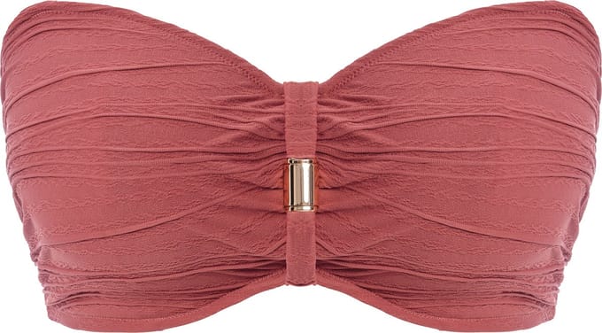 Fantasie Beach Waves UW Bandeau Bikini Top Dames Bikinitopje - Maat 80I (EU)