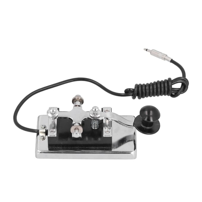 Morse Code CW Telegraaf Handzware Sleutel Kortegolf Radio Communicatie Lesmateriaal HYK4