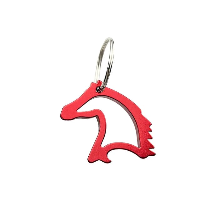 Sleutelhanger met flesopener paardhoofd York