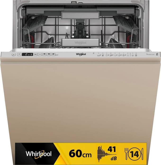 Whirlpool WD6I D741A S - Inbouw vaatwasser (60 cm)