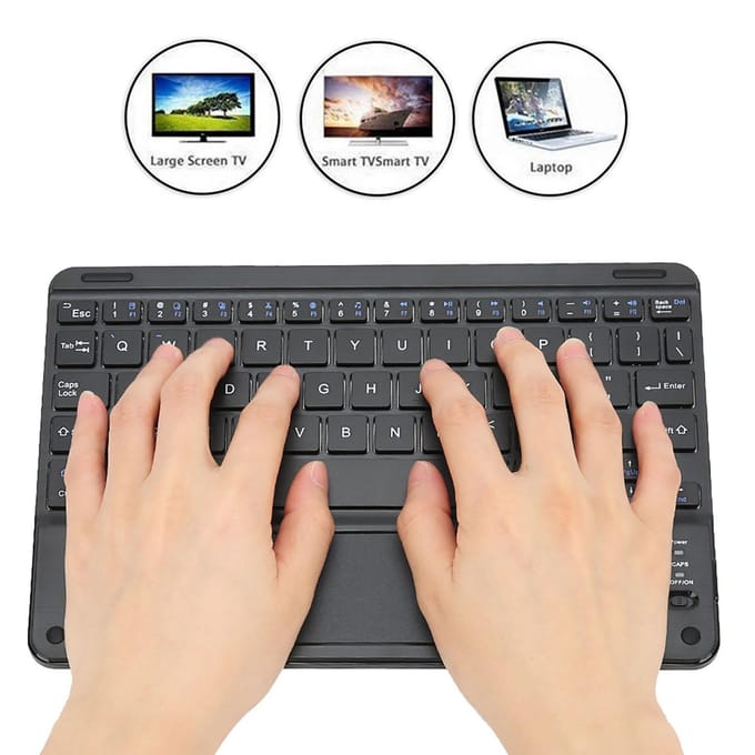 Schaarvoet Design Bluetooth Touchpad Toetsenbord Energiebesparend Laptop Bluetooth Toetsenbord