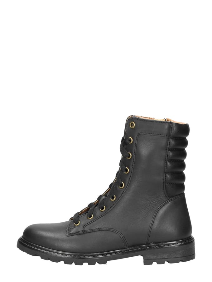 SUB55 Veterschoen hoog Veterschoen hoog - Zwart - Maat 36