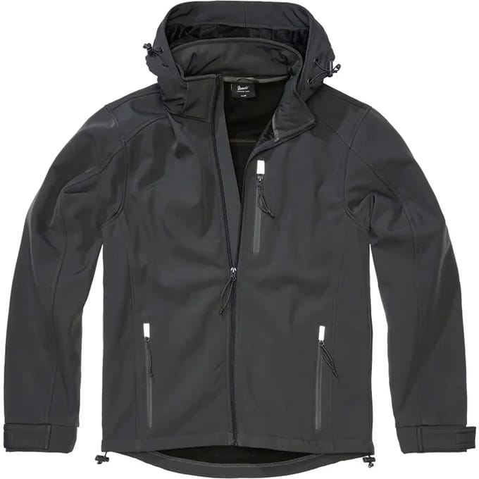 Brandit - Softshell Hurricane Jacket - M - Grijs