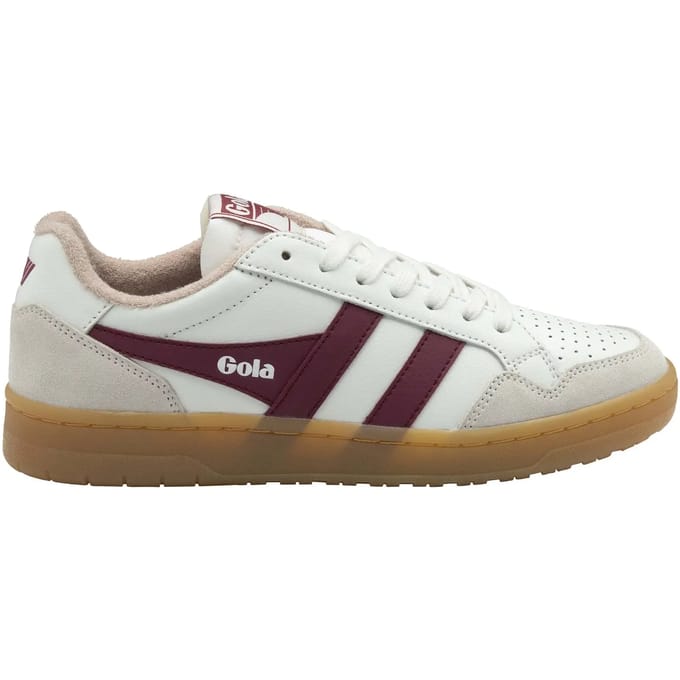 Gola Eagle 86 - Damesschoen - Wit-Cerise-Roos-Gum