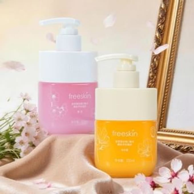 freeSkin - Collagen Vitamin C Rejuvenating Gel Hand Cream - 3 Flavors Chamomile - 200ml