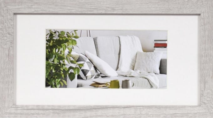 Fotolijst - Henzo - Modern - Fotomaat 15x30 cm - Wit