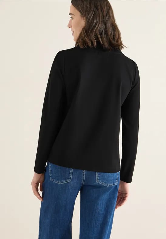Sweatshirt met glittertape