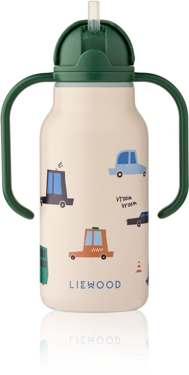 Liewood Kimmie waterfles - Cars / Sandy - 250 ml