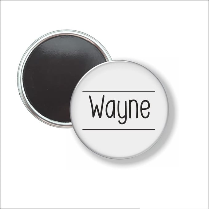 Button Met Magneet 58 MM - Wayne - NIET VOOR KLEDING