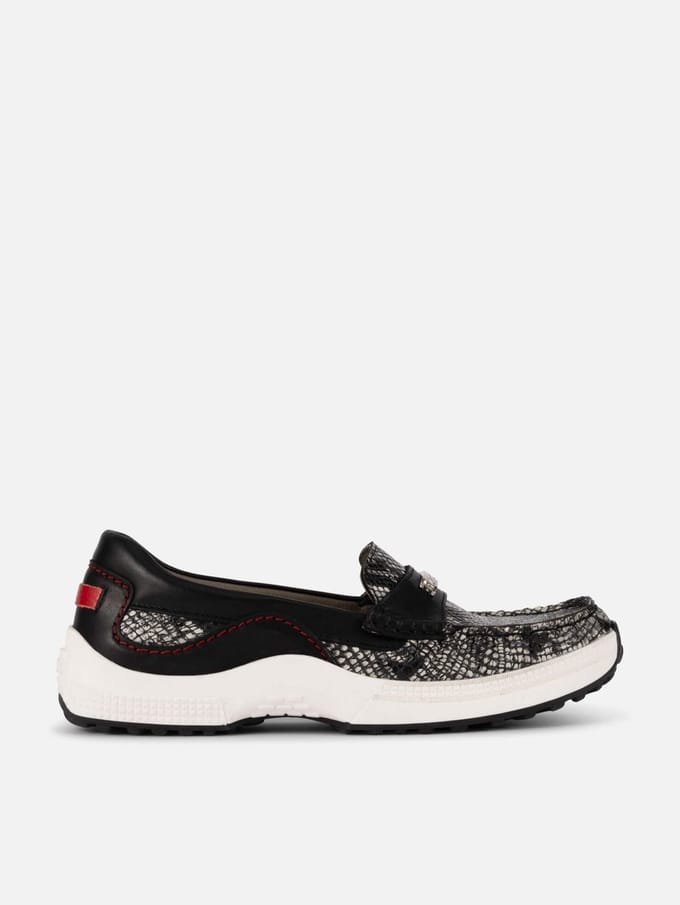 ZOO Adventure - Mia - Dames - Mocassins – Zwart - Maat 36