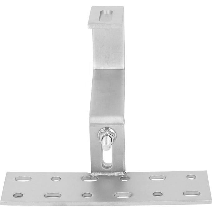 Support de Panneau Solaire Acier Inoxydable Résistant aux Intempéries Support de Montage de Panneau PV pour Toit en Brique Pierre Tuile gray