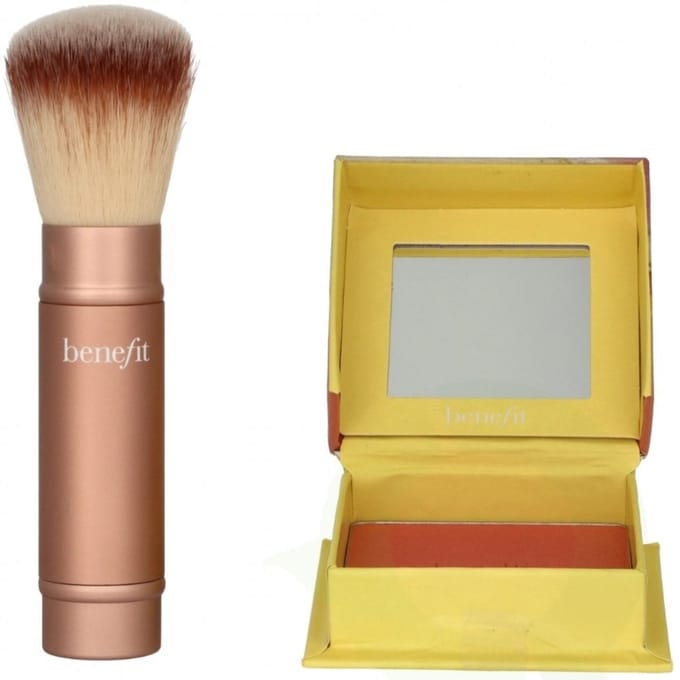 Benefit Cheek-End Getaway Set Shellie Blush + Multitasking Brush