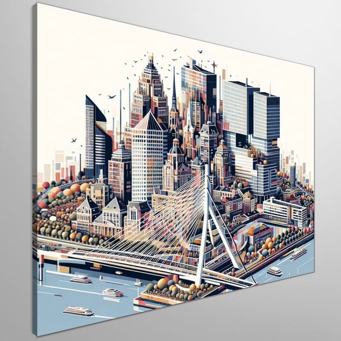 Kunstprint | Wanddecoratie | Canvas | 40 × 40 cm