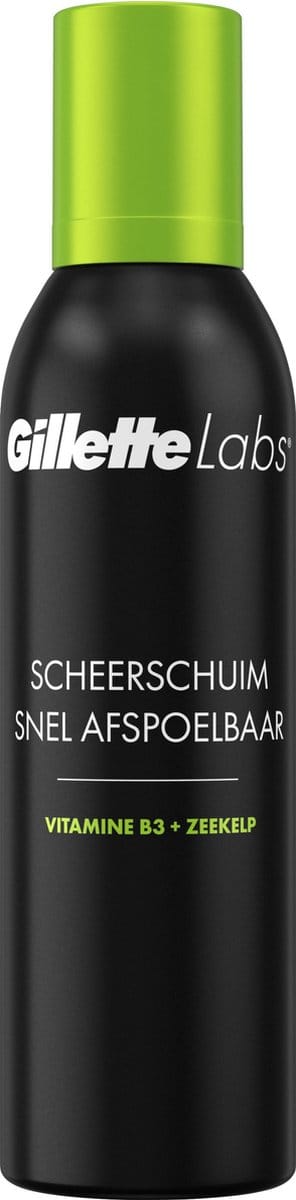 GilletteLabs Snel Afspoelbare Lichtgewicht Scheerschuim - Van Gillette Voor Mannen - 240ml
