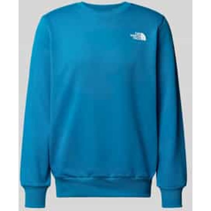 Sweatshirt met labelprint