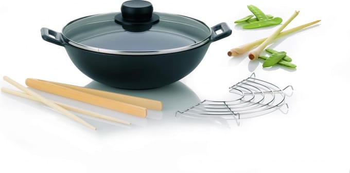 Wokset 5-delig Mini, 24 cm - Kela