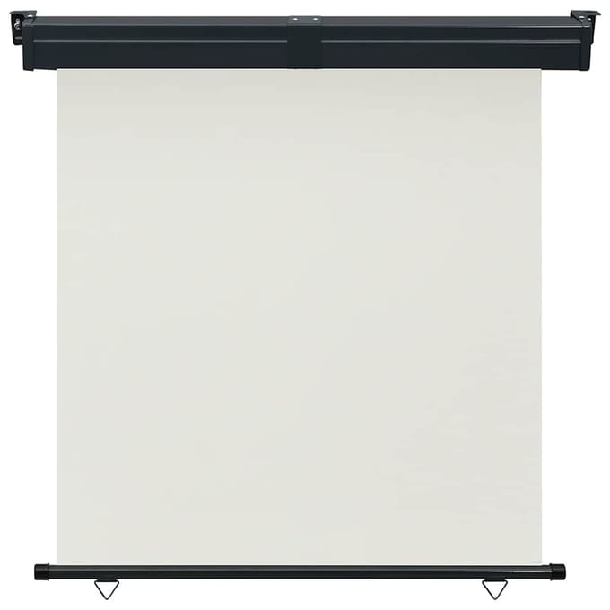 vidaXL - Balkonscherm - 165x250 - cm - crèmekleurig