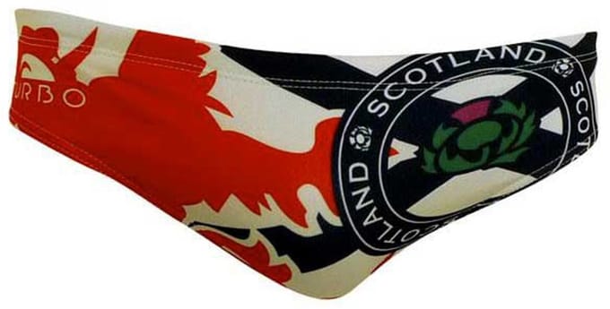 Turbo Scotland Zwemslip Wit 5XL Man