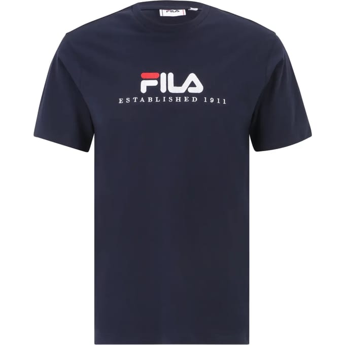 Fila T-shirt Heren - Donkerblauw - Polyester - Maat M