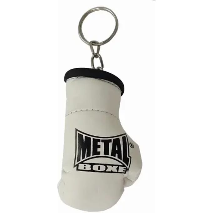 Mini handschoen sleutelhanger Metal Boxe