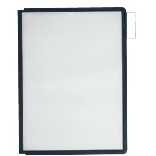 DURABLE lijsten voor SHERPA® lijstsystemen, polypropyleen, DIN A4, 5/VE Zwart