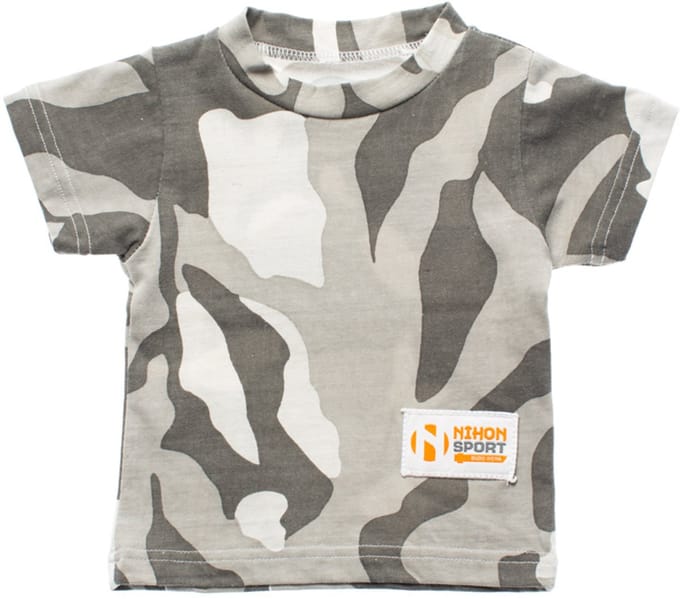 Baby Camoeflage Shirt Grijs