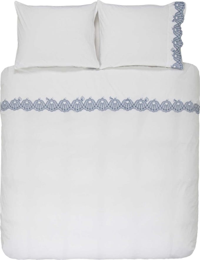 PiP Studio Acorn Dekbedovertrek - Lits-jumeaux - 240x200/220 cm - White