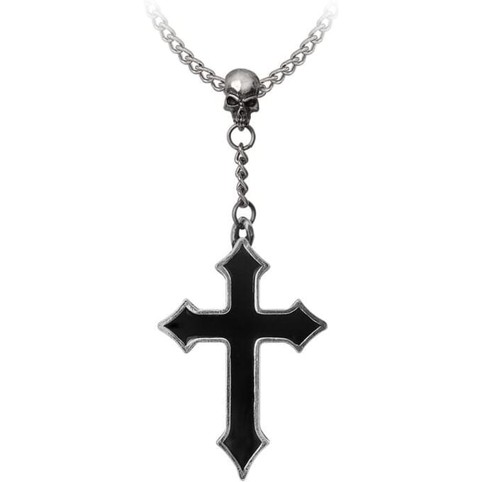 Alchemy Gothic - Gothic Halsketting - Osbourne's Cross - voor Mannen - standaard