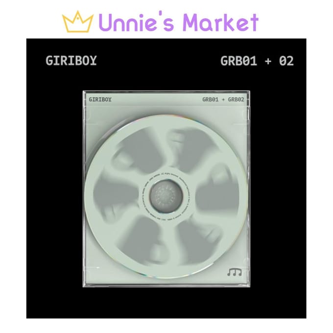 GIRIBOY - EP [GRB01 + GRB02] Album 1EA gray