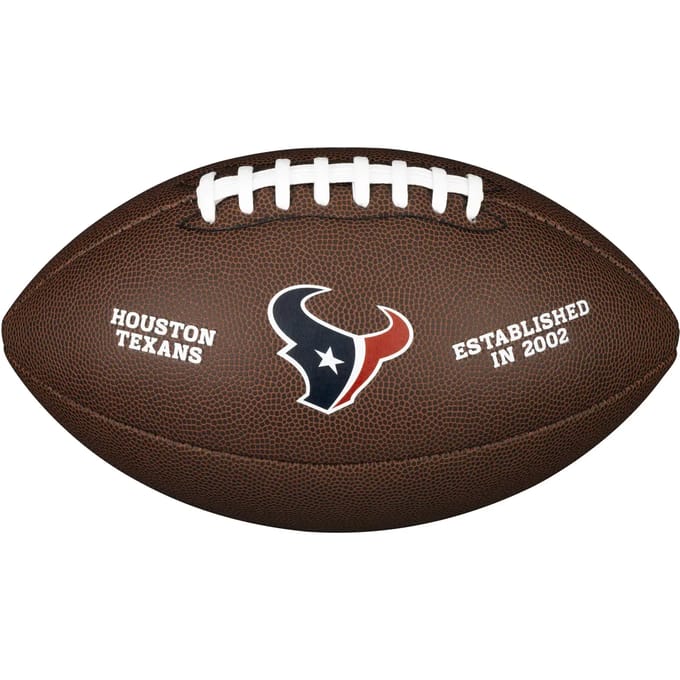 American football bal Wilson NFL Houston Texans Licensed