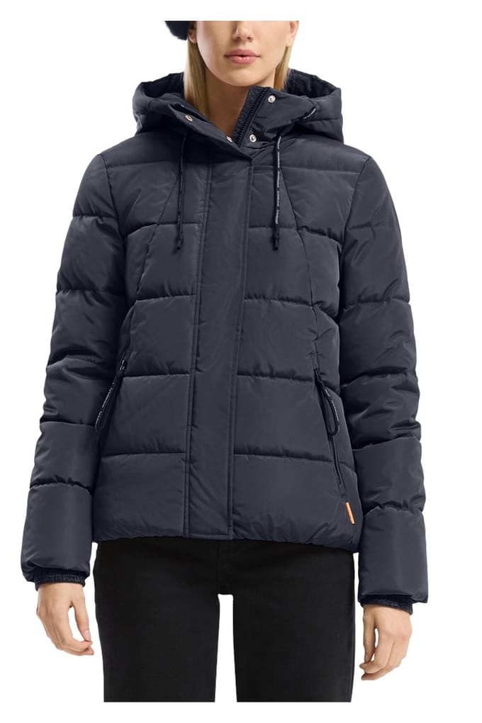 s.Oliver -qs Jackets Outdoor Marine Maat: L | Winterjassen Outlet | Dames | Blauw
