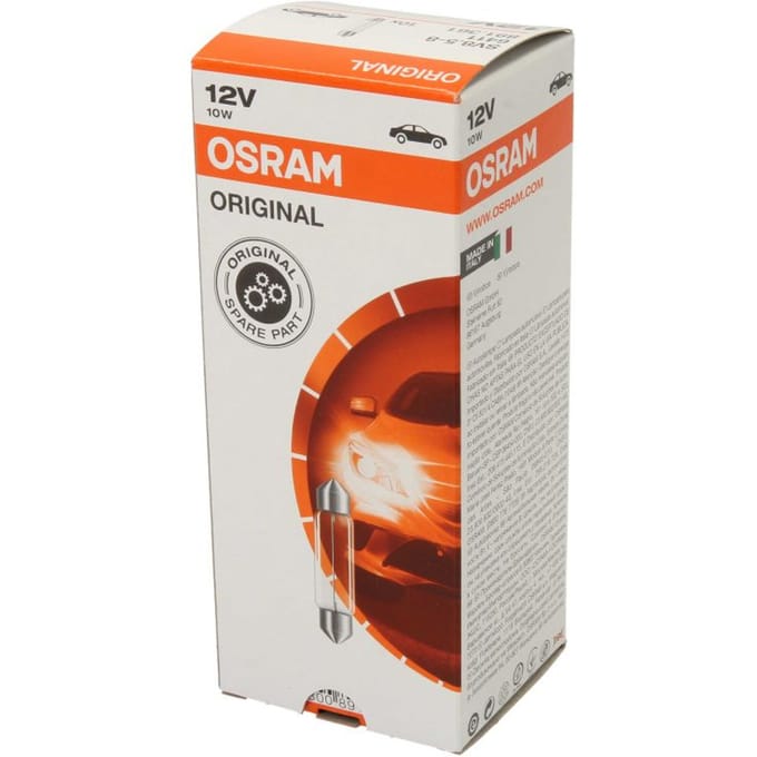 Ams-Osram P27/7w lamp OSRAM C10W Standard 12V, 10W