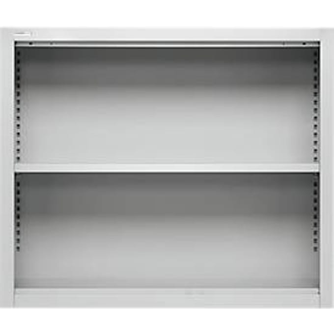 Schäfer Shop Select bovenschap MS, 2 OH, B 950 x D 400 x H 800 mm, plaatstaal, lichtgrijs