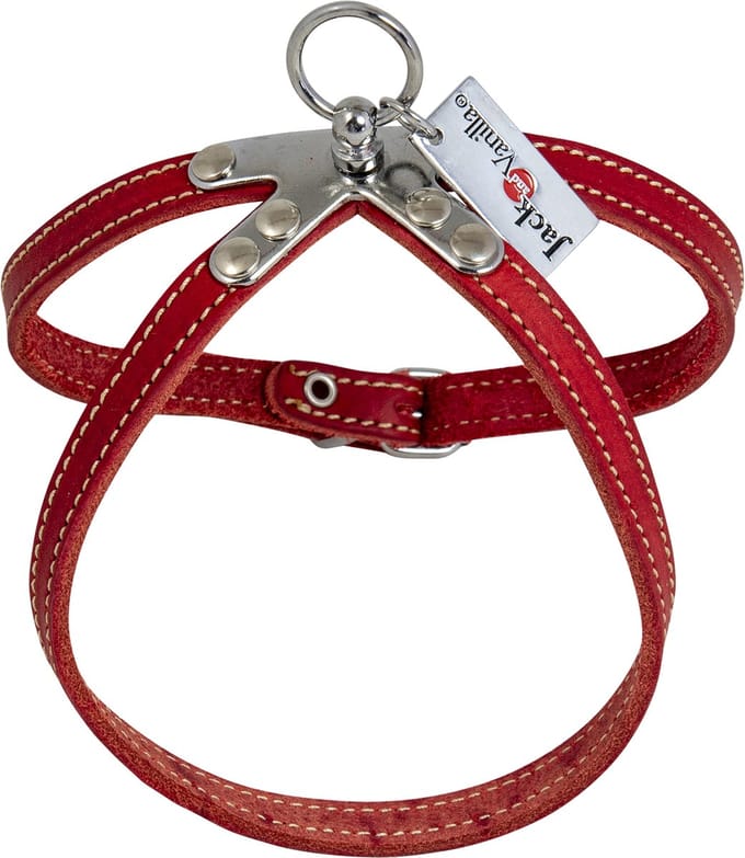 Jack And Vanilla - Tuigen - Jv Vetleder Springtuigje Rood-10mmx45cm 47/8019 - 228817