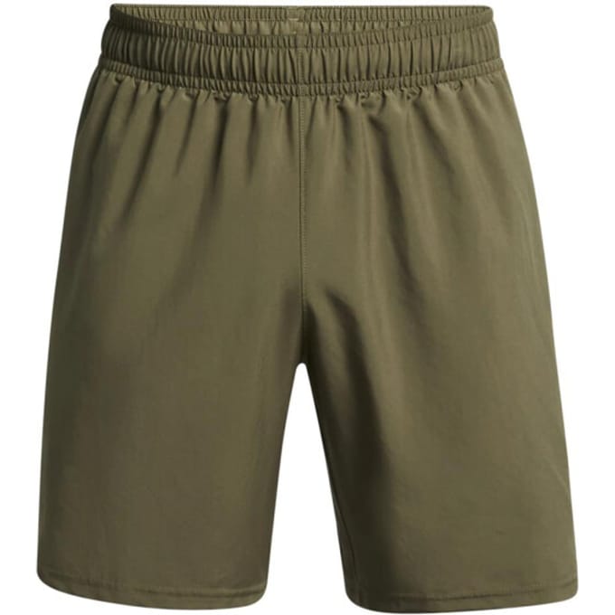 Under Armour Tech Woven Wordmarks Sportshort heren Donkergroen XS