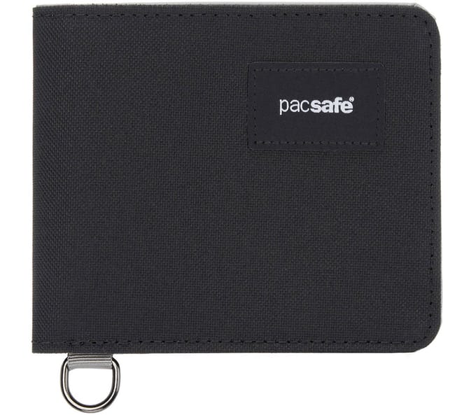 pacsafe RFIDsafe Bifold Wallet - Portemonnee 3cc 10.5 cm (jet black)