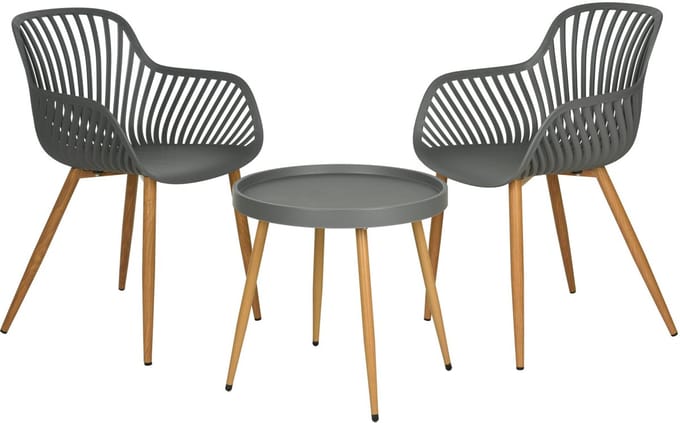TUIN SET 3DLG GRIJS - LOUNGSET