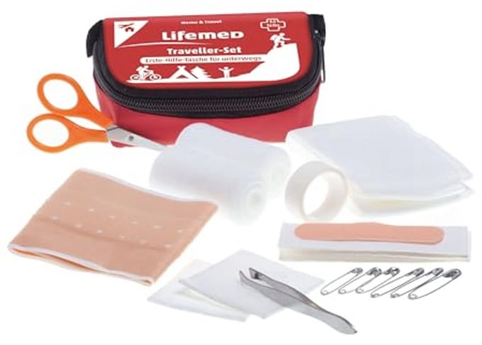 Compacte EHBO-set voor reizen en sport - 32-delige set