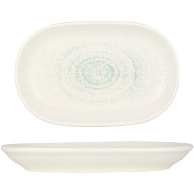 ID Fine Serveerschaal - Glacier - Porselein - 18 cm - set van 2