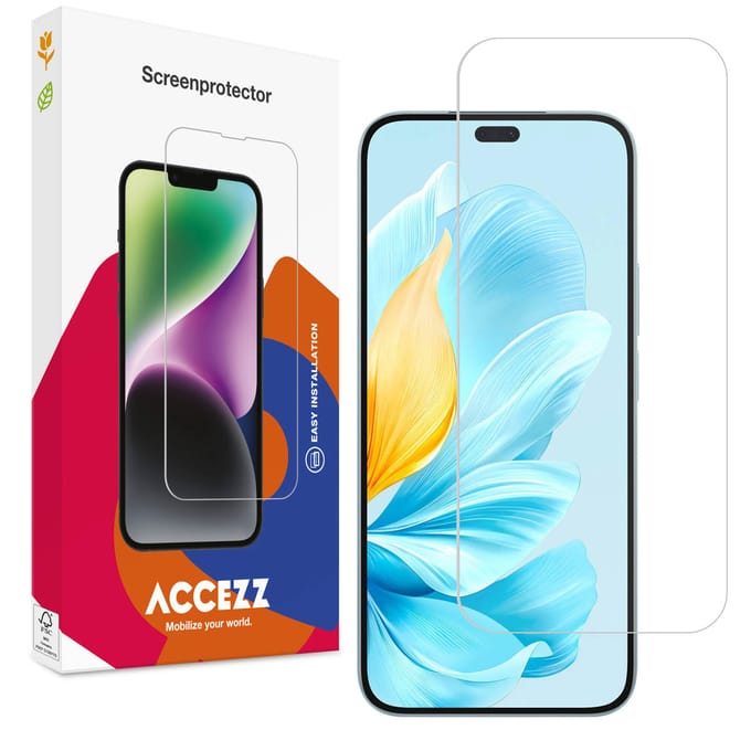 Accezz Screen Protector - Geschikt voor Honor 200 Lite - Gehard Glas Screenprotector