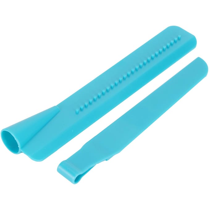 Taartgladstrijkliniaal Hoogteverstelbaar Crème Boterschraper Taartdecoratiegereedschap Blauw blue