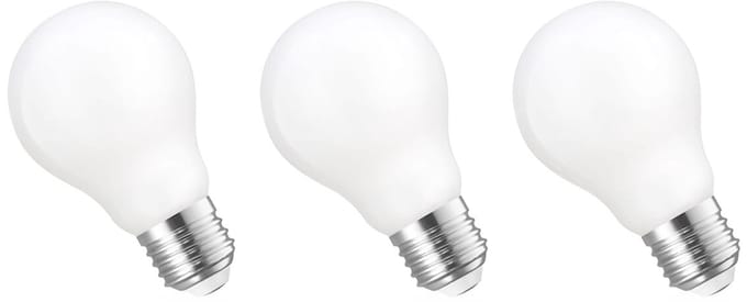 Spectrum Smart LED Lamp E27 5W - 230V - 560 Lumen - 2700-6500K - Wi-Fi Smart LED - Bluetooth Compatibel - 3 stuks