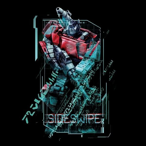 Transformers Sideswipe Tech Women's T-Shirt - Zwart - S